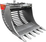 Lajittelukauha pyörä- tai tela-alustaiseen kaivukoneeseen - rent | PreferRent